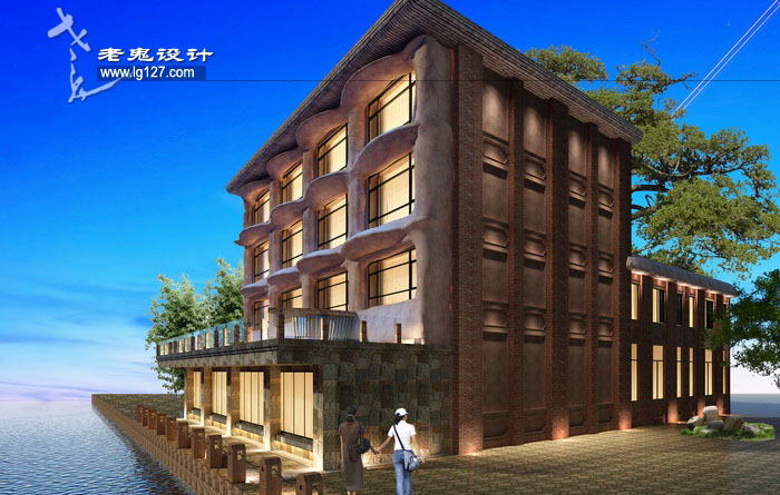 大理金梭島帝貝主題酒店設(shè)計